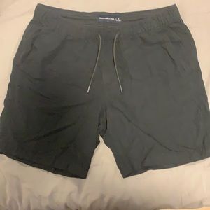 Abercrombie and Fitch black shorts